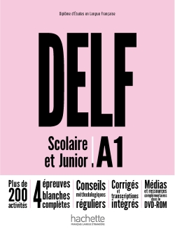 DELF A1 Scolaire et Junior Nouvelle Edition + DVD-ROM